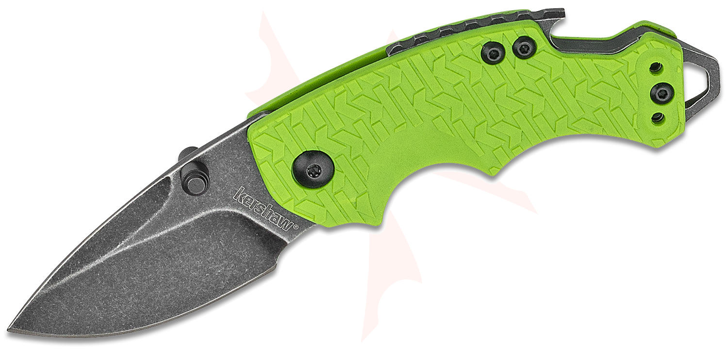 Kershaw 8700LIMEBW Shuffle Multi-Function Folding Knife 2.4