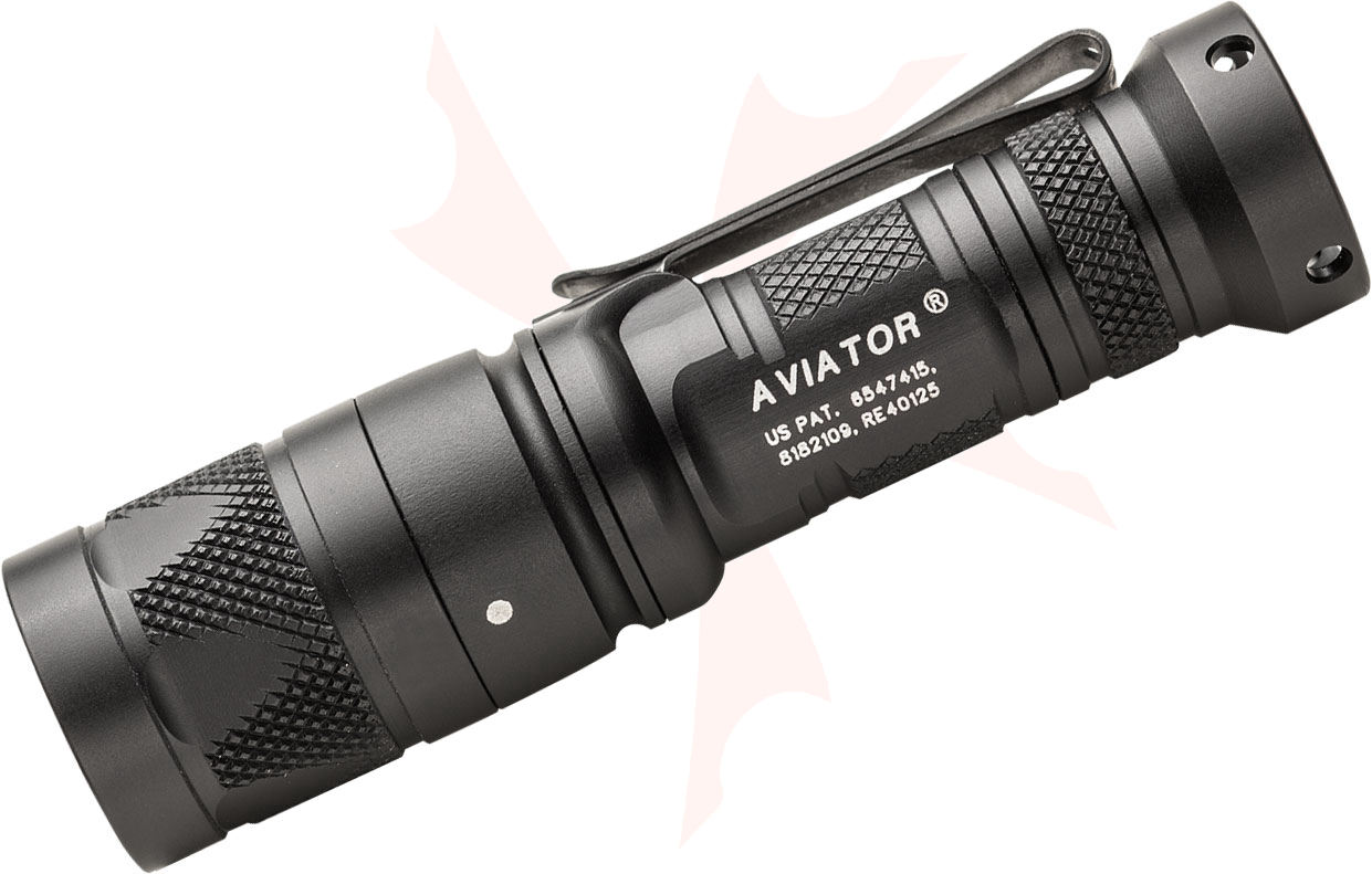 SureFire A2 LED Aviator Dual-Output Dual Spectrum LED Flashlight