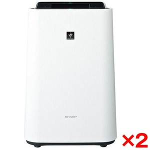 SHARP KC-40TH7-W ホワイト系 [加湿空気清浄機 (空清18畳/加湿11畳まで