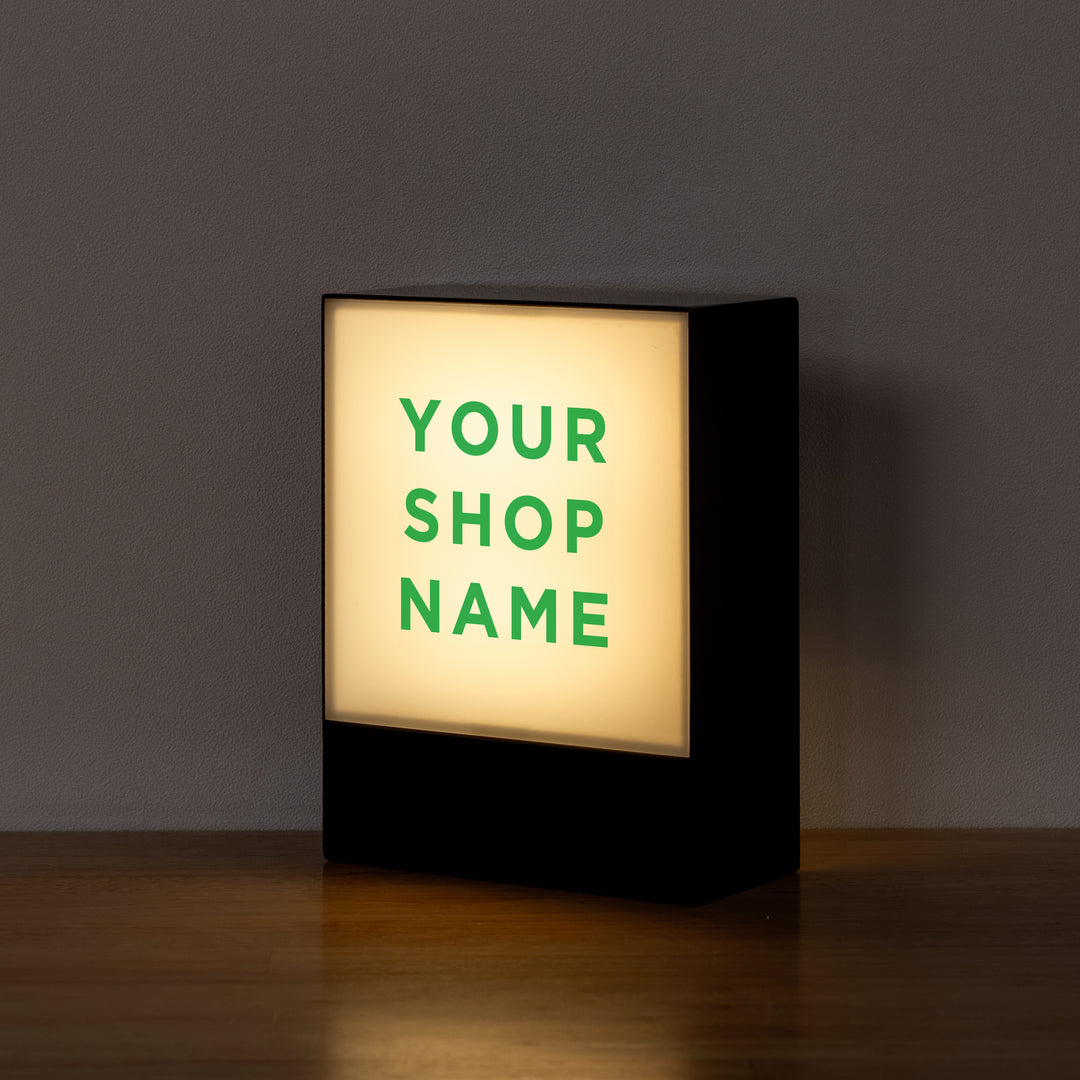 LIGHT BOX サイン