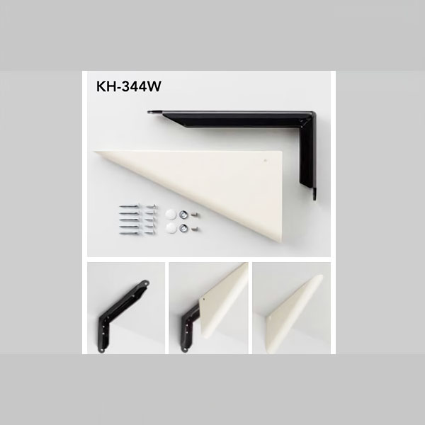 カウンター用カバー付きブラケット 35×140×265mm 1セット/梱包 KH-344W
