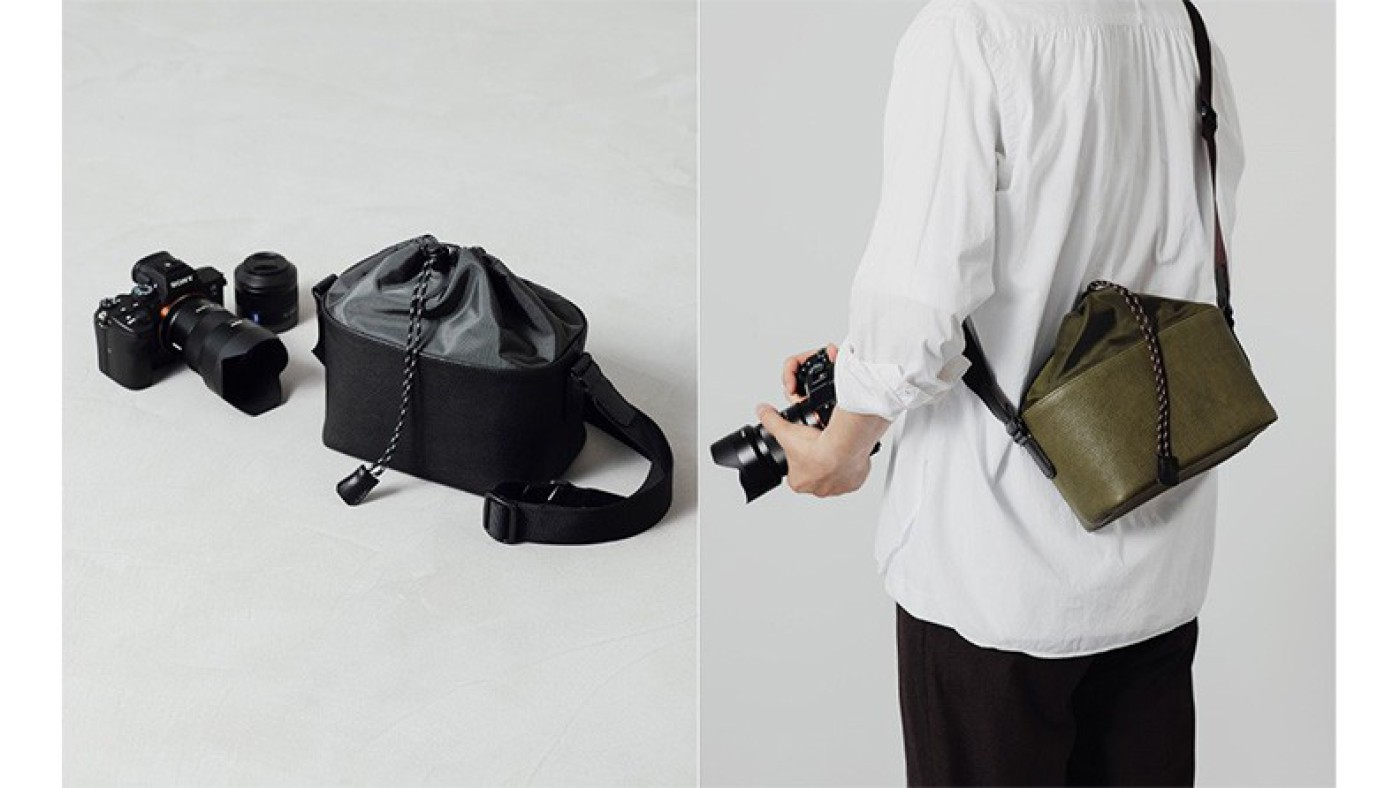 土屋鞄製造所、小型ミラーレスカメラを持ち運べる「THE SCENES カメラ