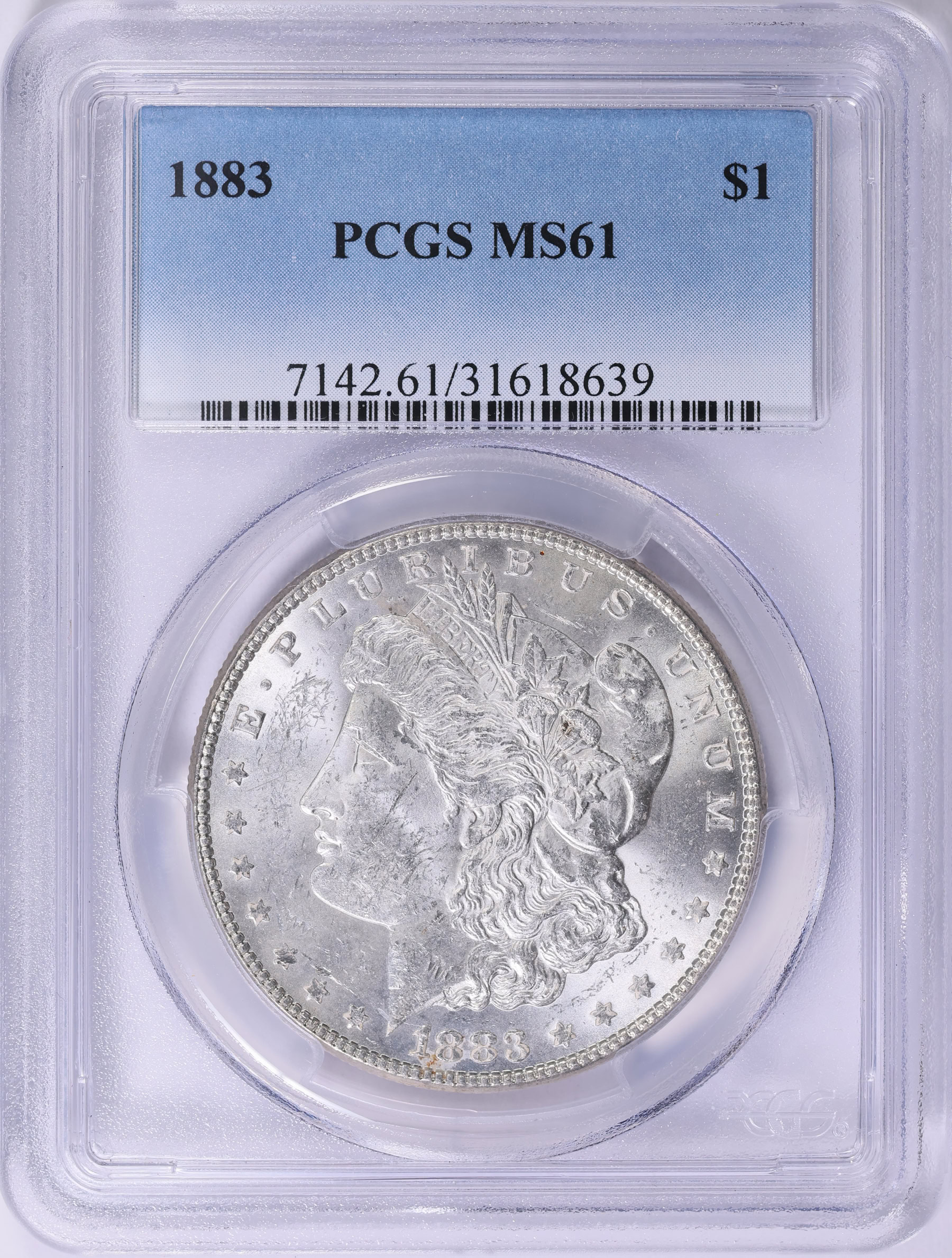 1883 Morgan Silver Dollar PCGS MS-61 (VSS VAM-3) (Item 1882171