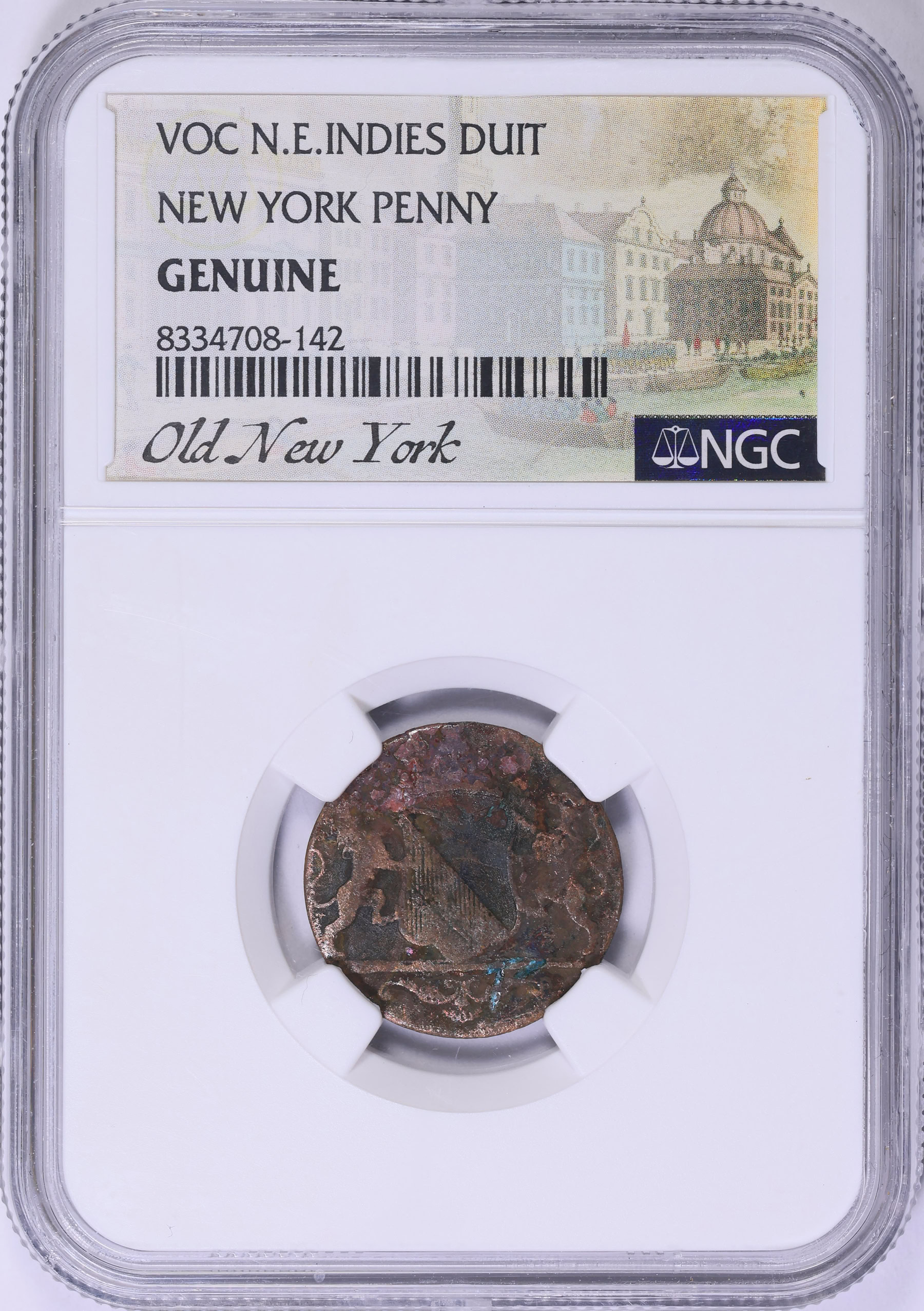 Netherlands - East Indies (1726-94) Duit VOC First New York Penny