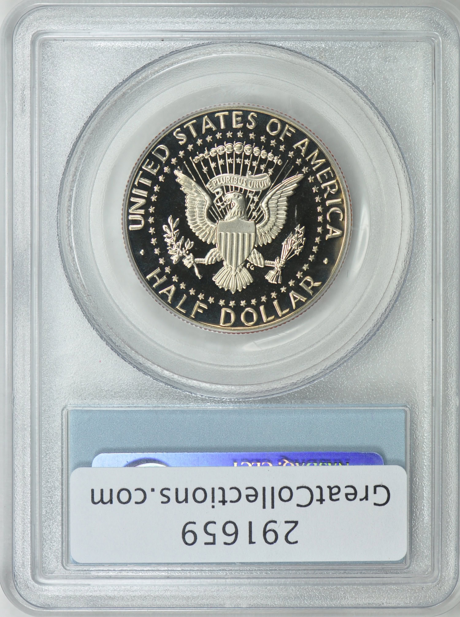 1989-S Kennedy Half Dollar PCGS Proof-69 DCAM (Item 291659