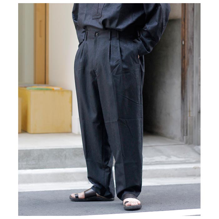 ノノット NONNOTTE アフリカン スーパー120 フラワー ジャガード 2