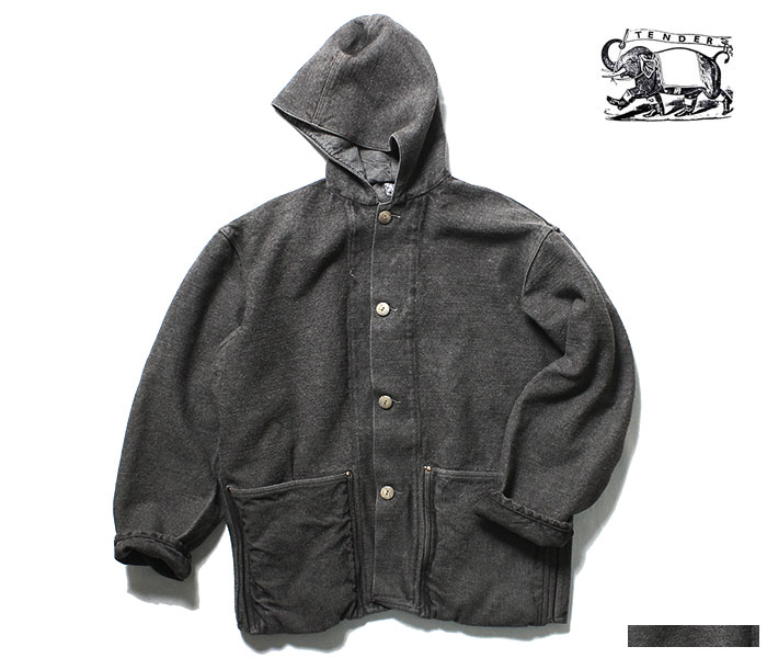 テンダー TENDER Co. フーデッドジャケット ライランドウール コットン