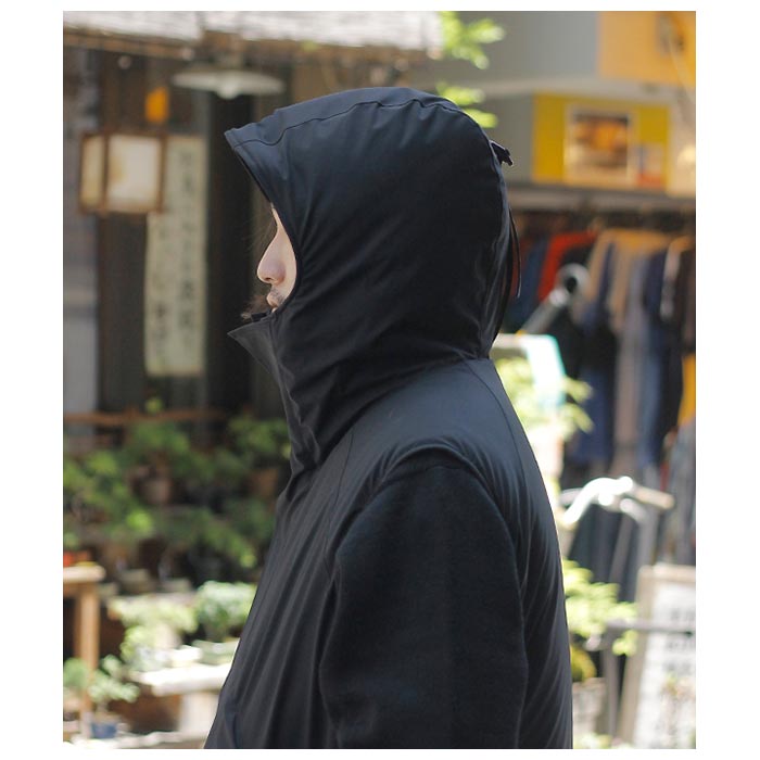 インテリム INTERIM ハイパービッグ ハイロフト フーデッド ベスト