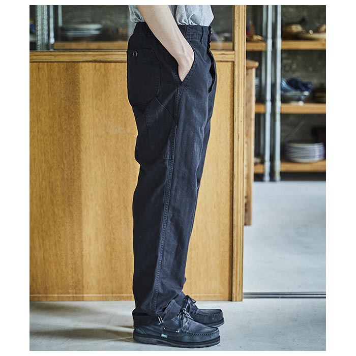 orSlow オアスロウ フレンチワーク パンツ ブラック FRENCH WORK PANTS