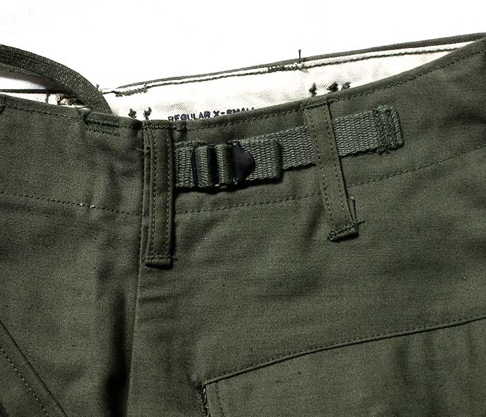 M-65 パンツ 60年代 アルミジップ 初期型 数量限定 XS-REGULAR デッド