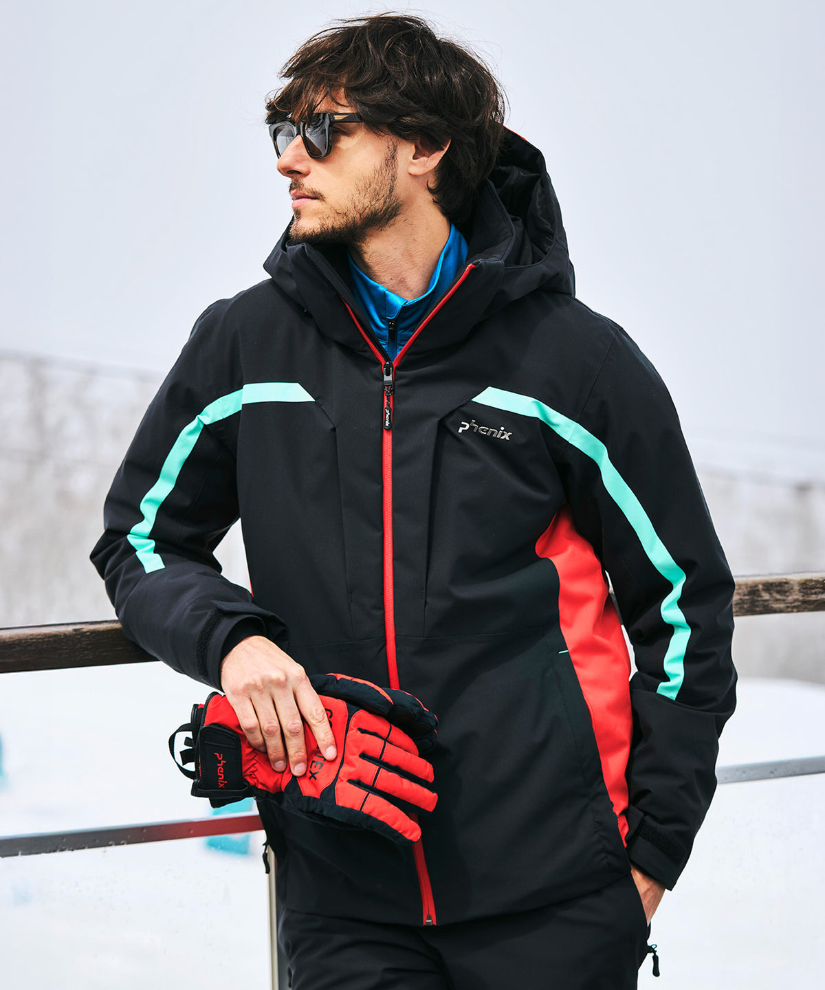 PHENIX フェニックス スキーウエア デモスーツ M 上下 1シーズン使用