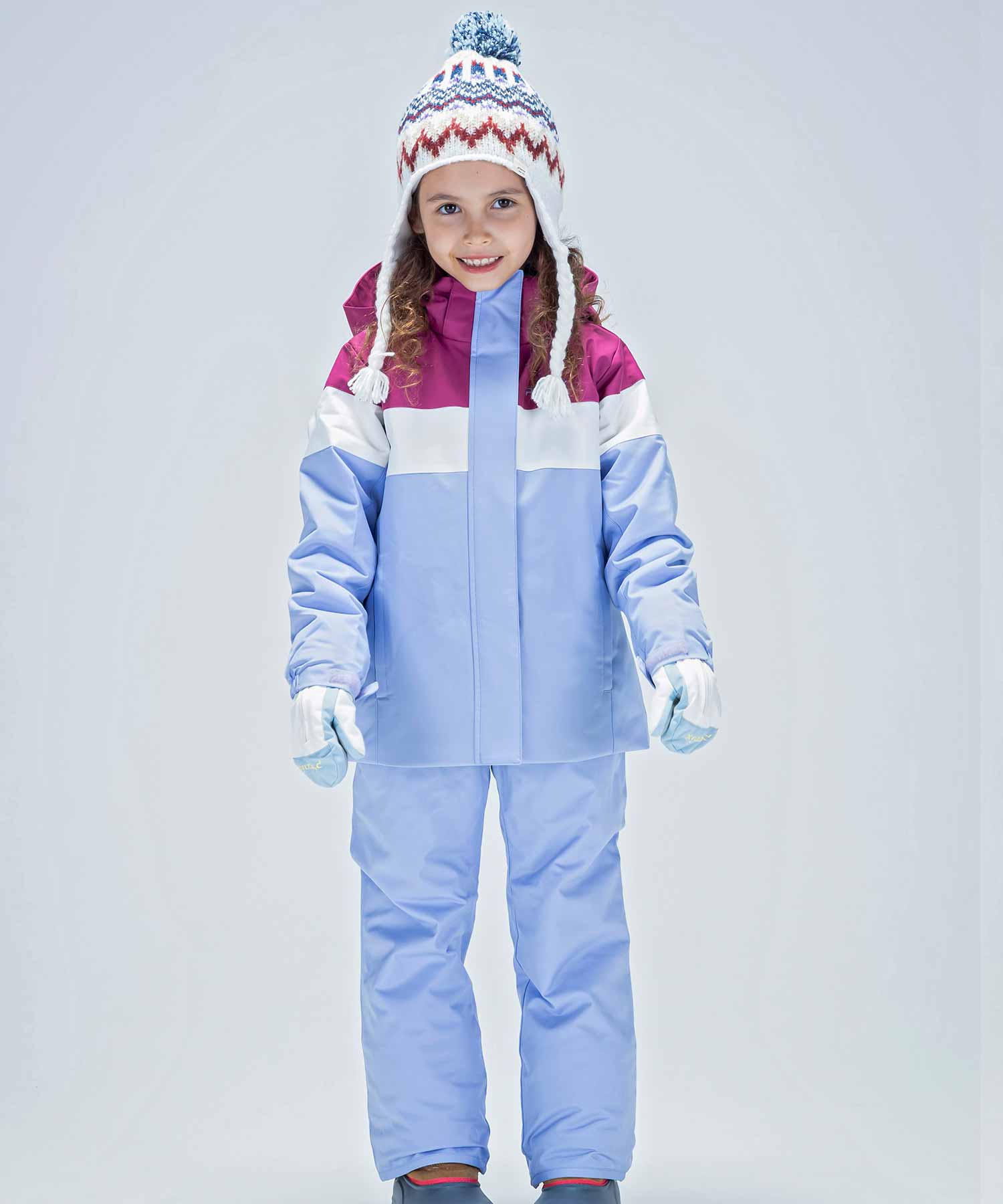 KIDS/JUNIOR] Kids' Ice Tiara Junior Two-Piece Ski Outerwear Set