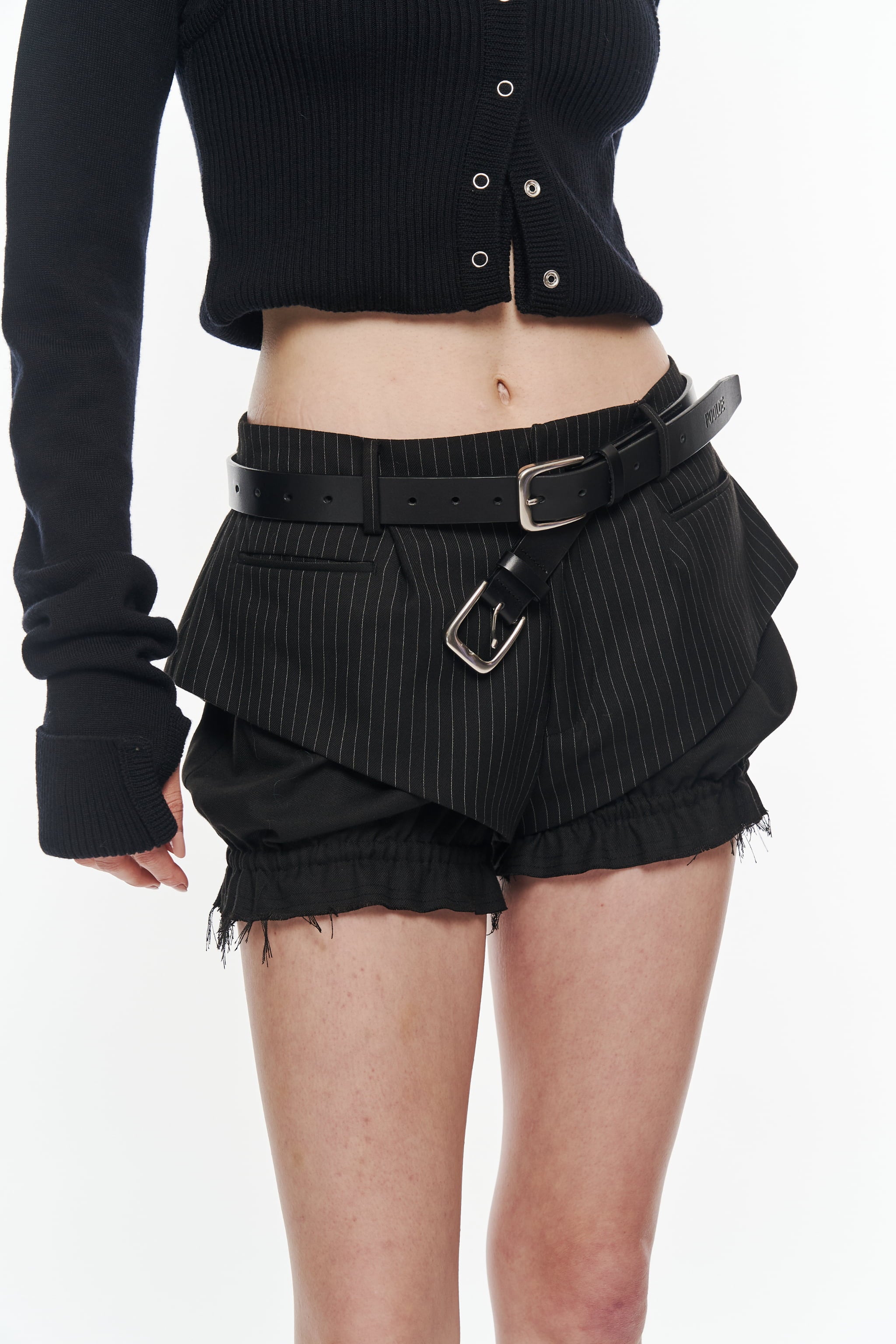 Sinatra Stripe Puffy Shorts – POOLDE