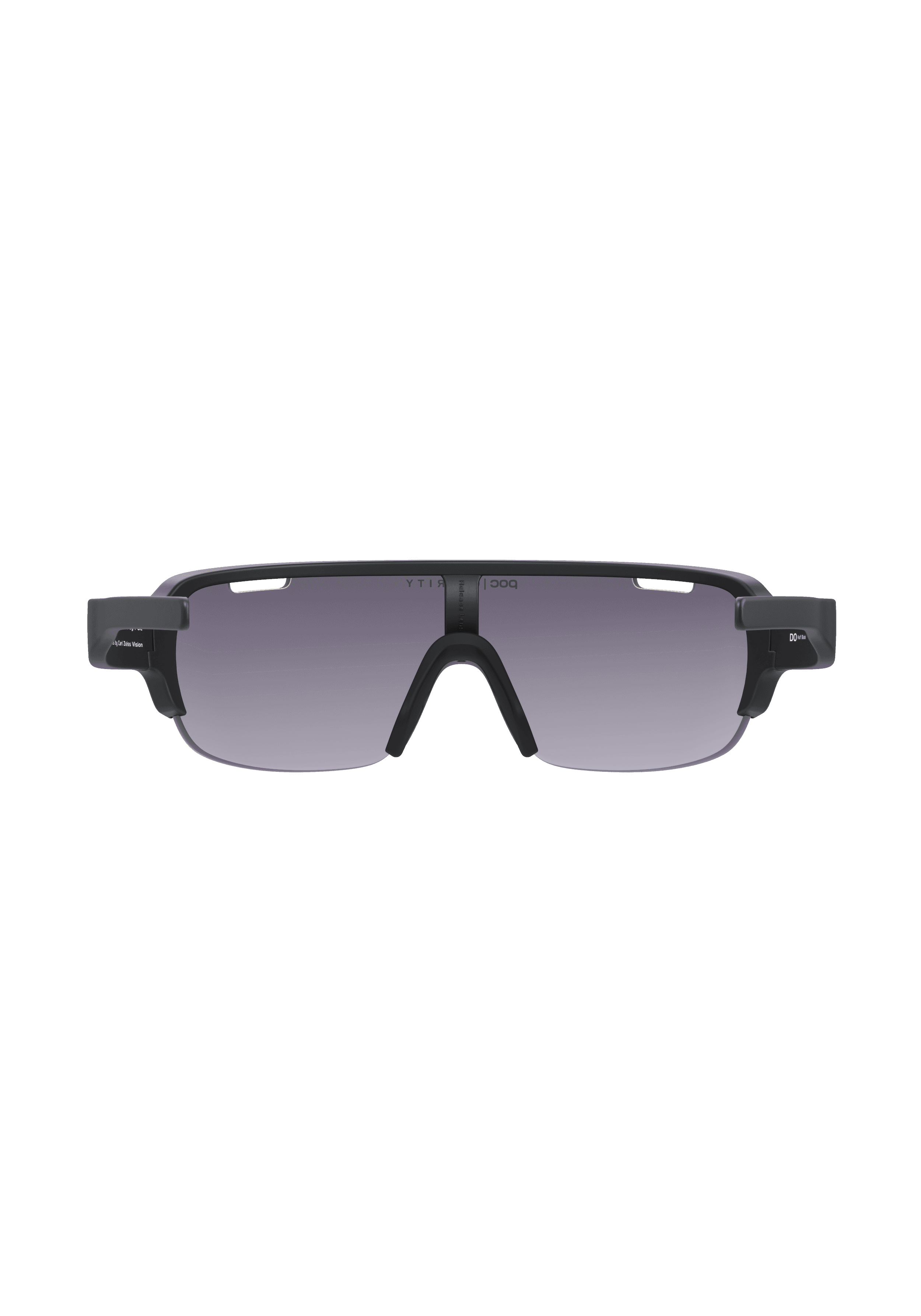 DO Half Blade Bike Sunglasses in Uranium Black | Cycling Eyewear