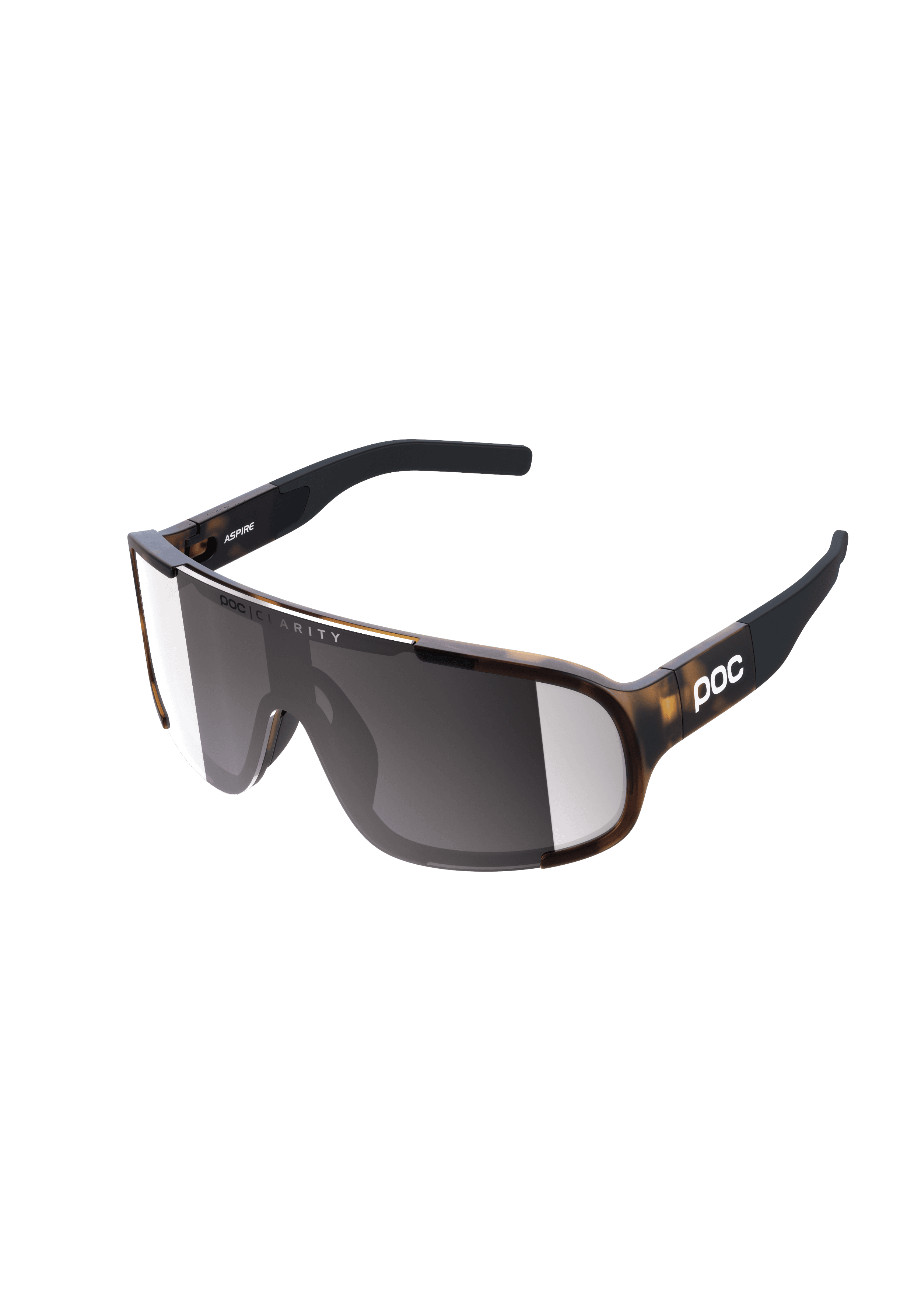 Aspire Bike Sunglasses in Uranium Black | Cycling Eyewear | POC (US)
