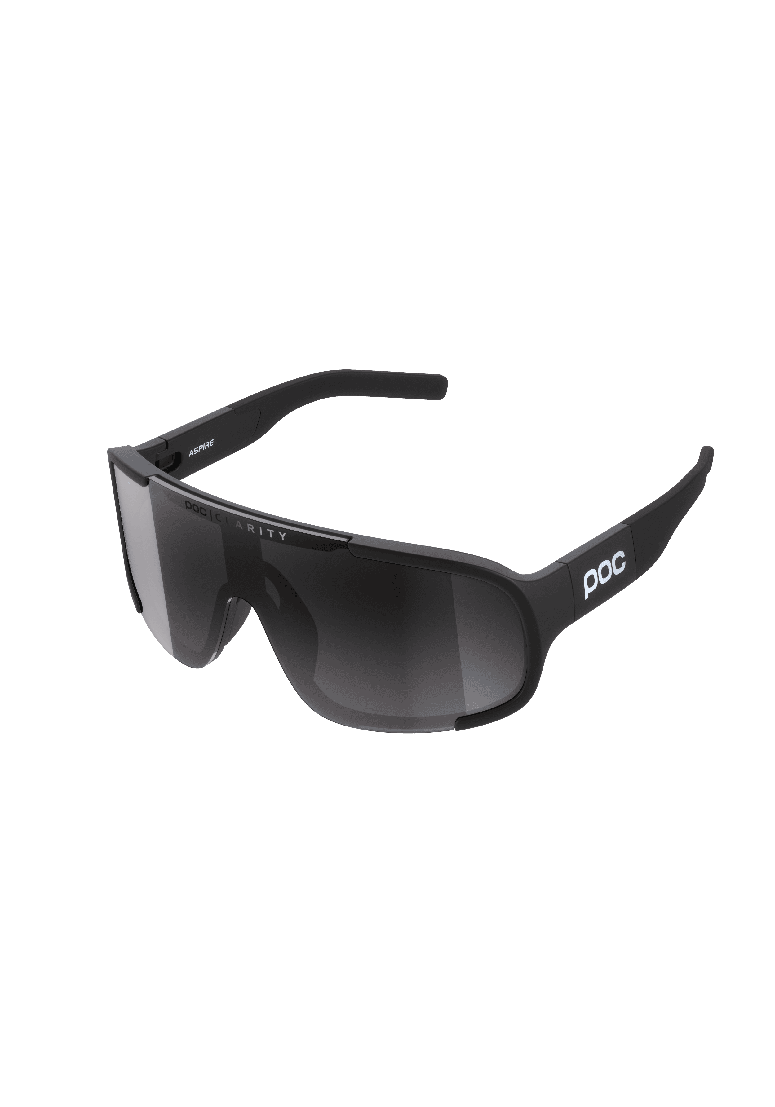 Aspire Bike Sunglasses in Uranium Black | Cycling Eyewear | POC (US)