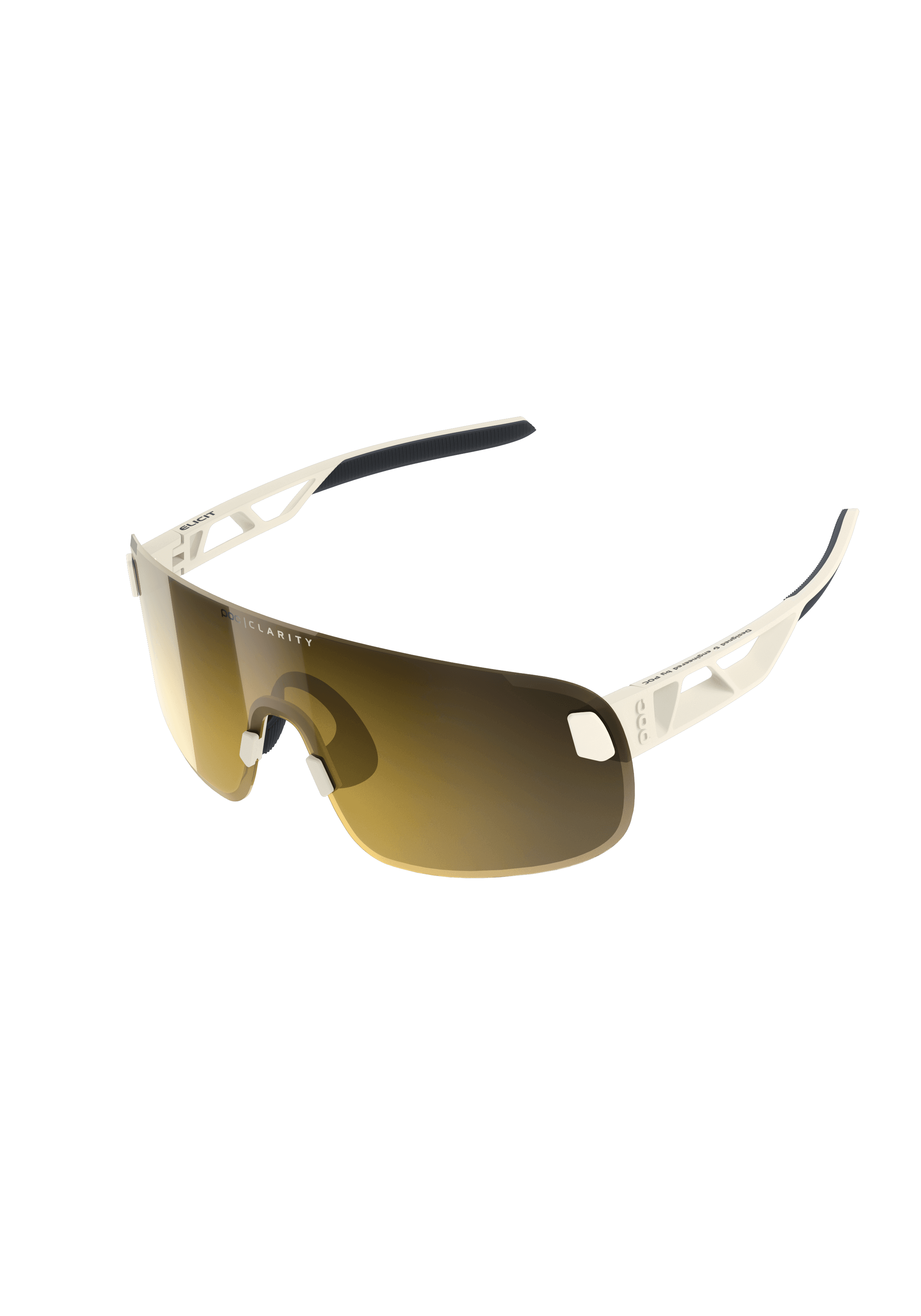 Elicit Bike Sunglasses in Hydrogen White | Cycling Eyewear | POC (US)