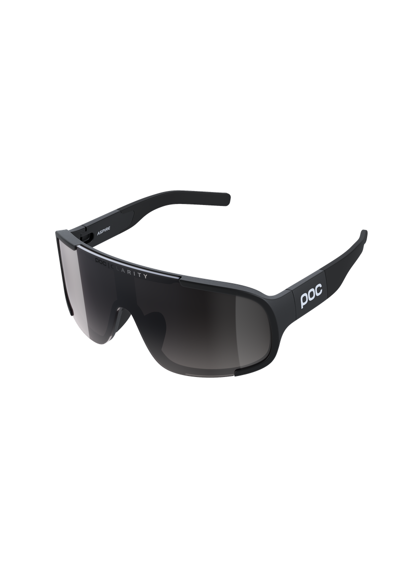Aspire Wide Fit Bike Sunglasses in Uranium Black | Cycling Eyewear