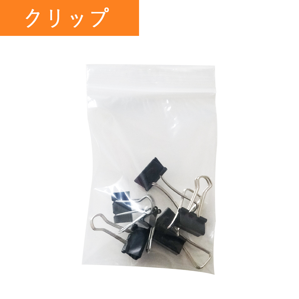 ポリスタジアム本店 / チャック付きポリ袋 B8サイズ 透明 7x10cm 0.040