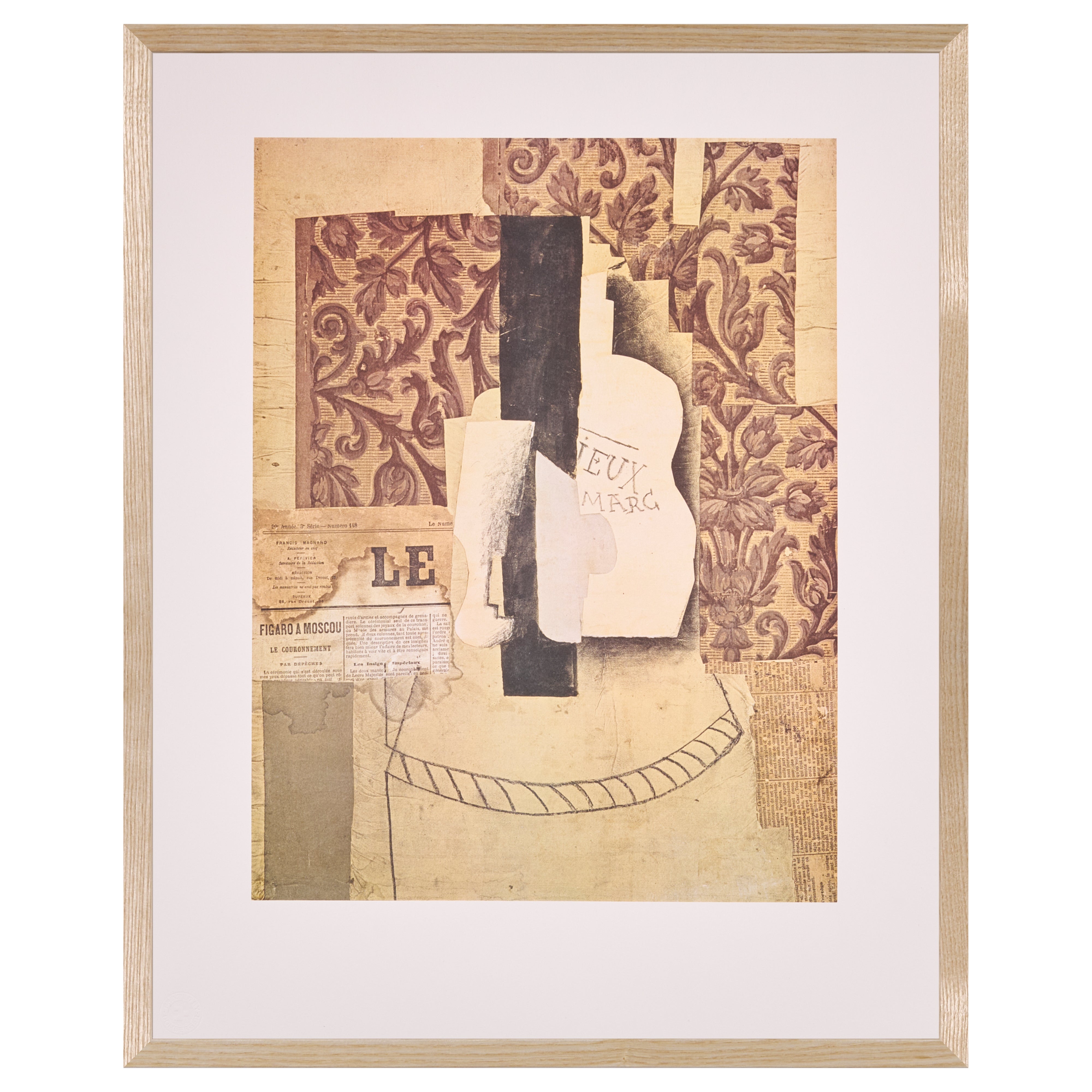 限定30枚】Nature morte, bouteille et verre 1913 - Achenbach Art