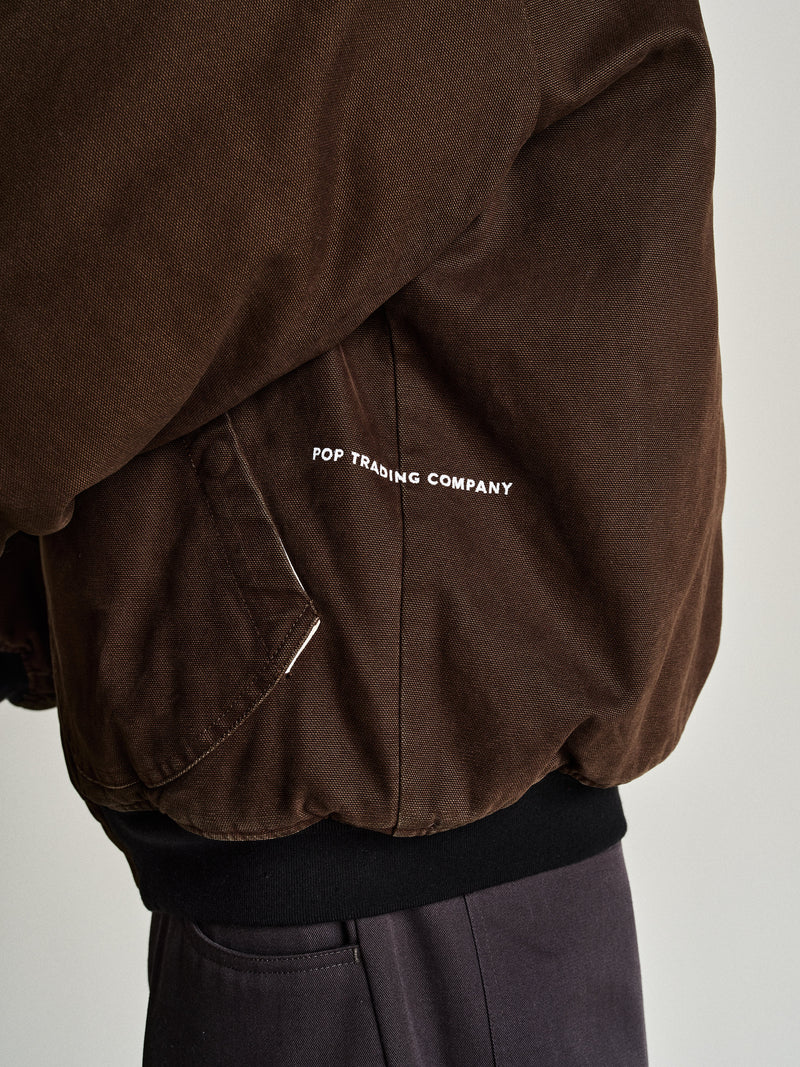 Pop Hooded Flight Jacket Delicioso