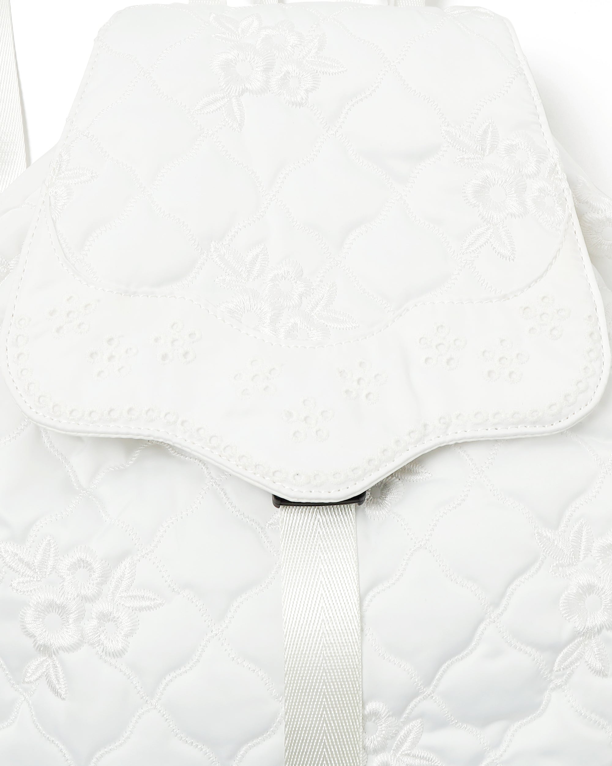 pointe backpack (white)