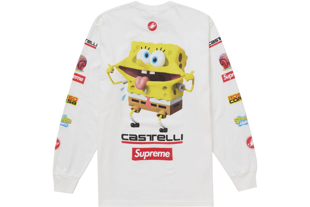 Supreme SpongeBob/Castelli Racing L/S Tee (XL) – POP SHOP & GALLERY