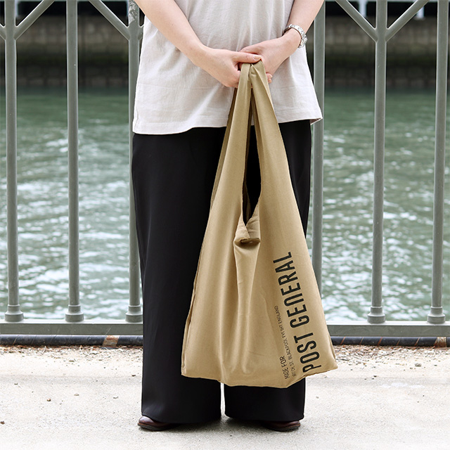 SHOPPER BAG / ショッパーバッグ - WHITE 【981940029】 | POST GENERAL