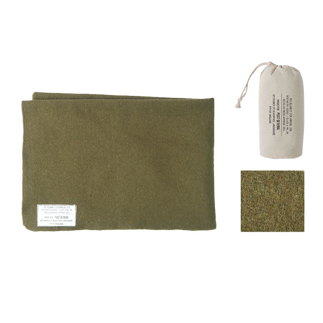 MIL BLANKET / ミル ブランケット - OLIVE KHAKI 【982140074】 | POST