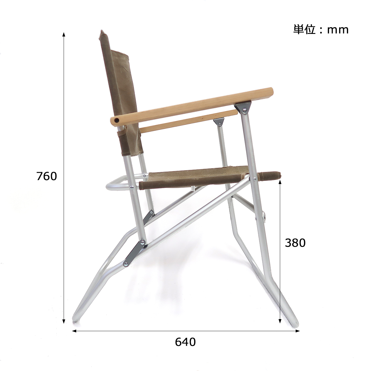 WAXED CANVAS ROVER CHAIR TYPE HIGH / ワックスドキャンバス ローバー