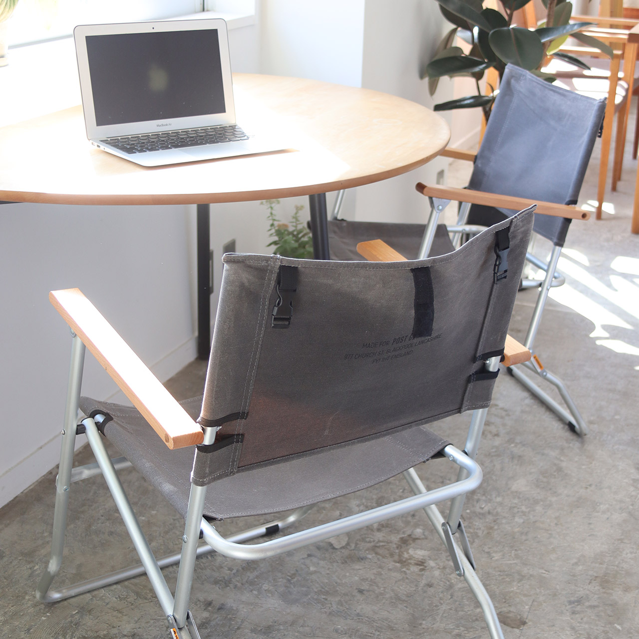 WAXED CANVAS ROVER CHAIR TYPE HIGH / ワックスドキャンバス ローバー