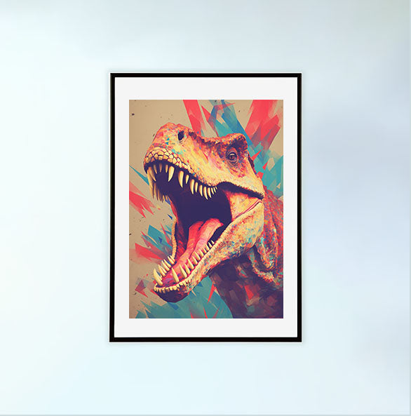 恐竜のアートポスター:dinosaur_2cf5 通販