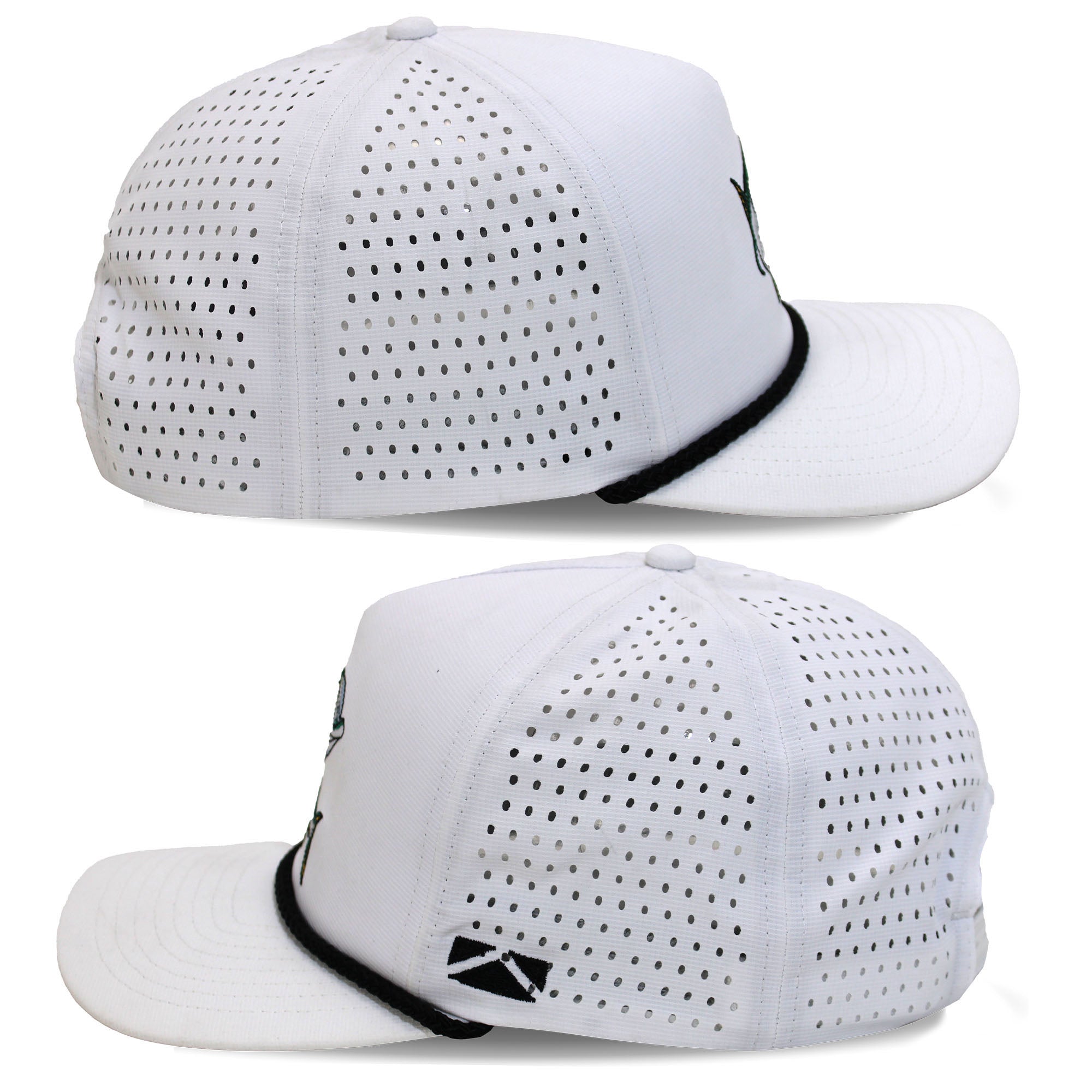 TARPOON 5-Panel Perforated Performance Rope Cap – Postfly