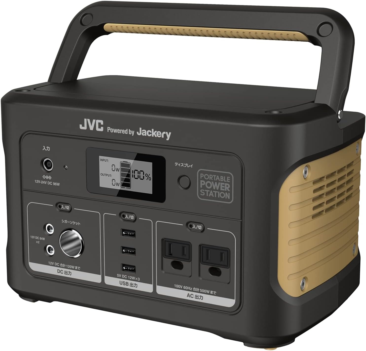 ポタ電.com】JVC（ジェー‐ブイ‐シー）のポータブル電源 BN-RB6-Cを隅々