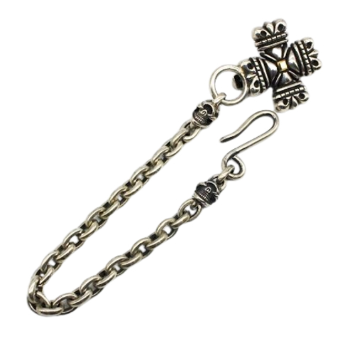 STOP LIGHT 2スカル ウォレットチェーン | POWWOW Trading Post