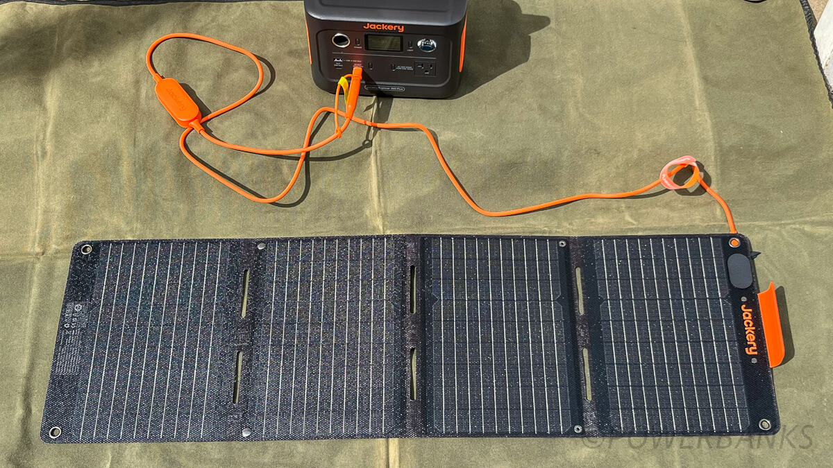 実機レビュー】Jackery SolarSaga 40 Miniソーラーパネル | POWERBANKS