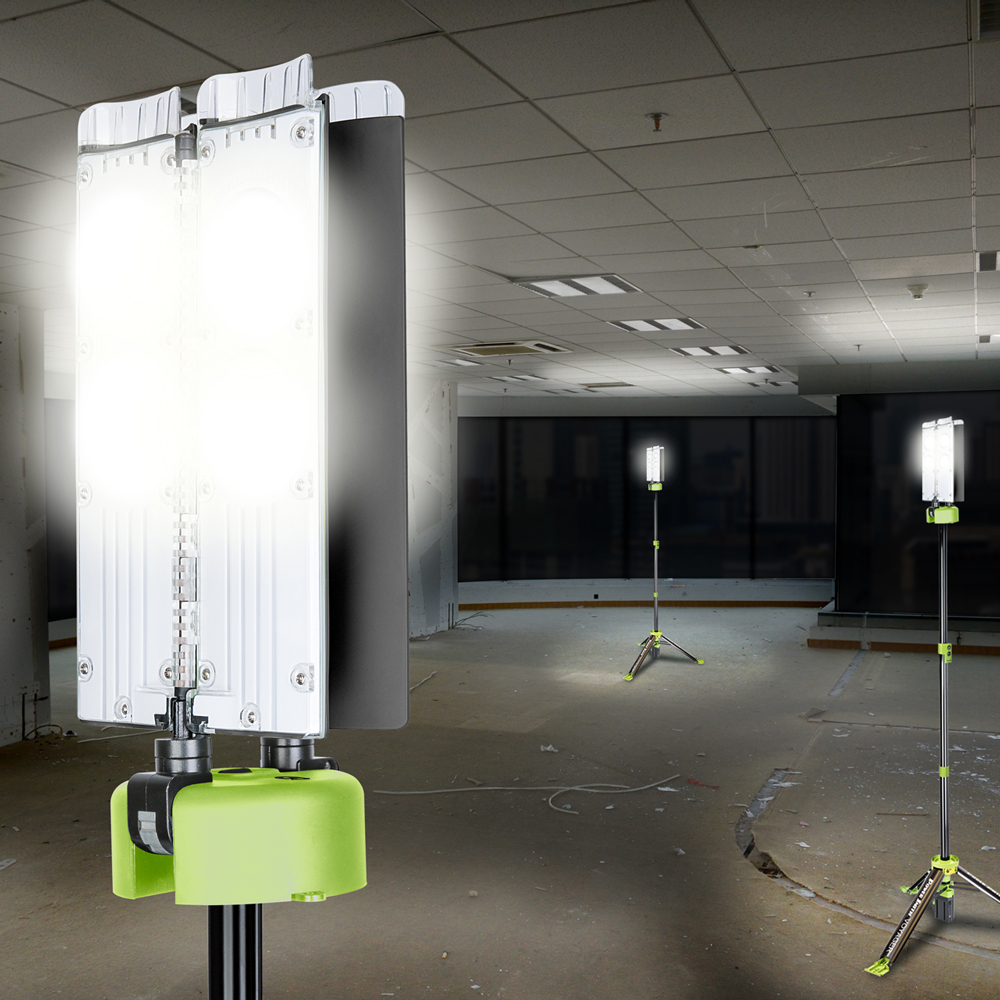 VOYAGER - 8000 LUMEN RECHARGEABLE LED WORK LIGHT CONSOLE-(Power