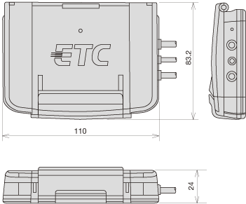 アンテナ分離型ETC車載器 JRM-11 | JRC/日本無線 | 株式会社プロト(PLOT)