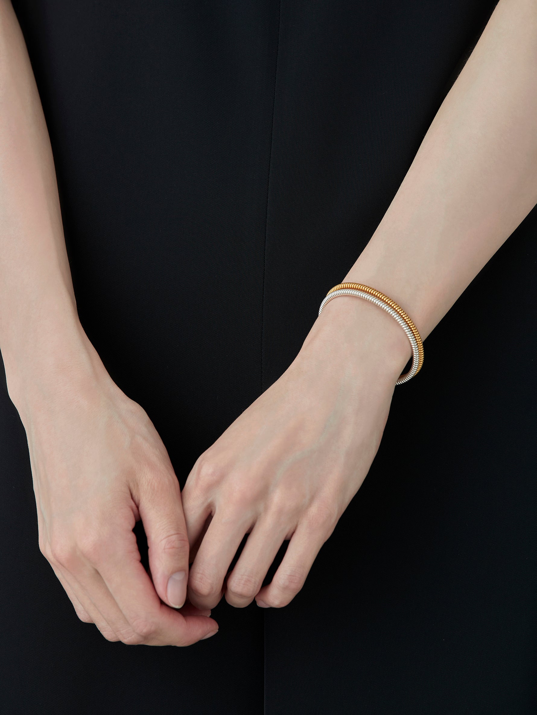 Spring Bracelet -Gold-