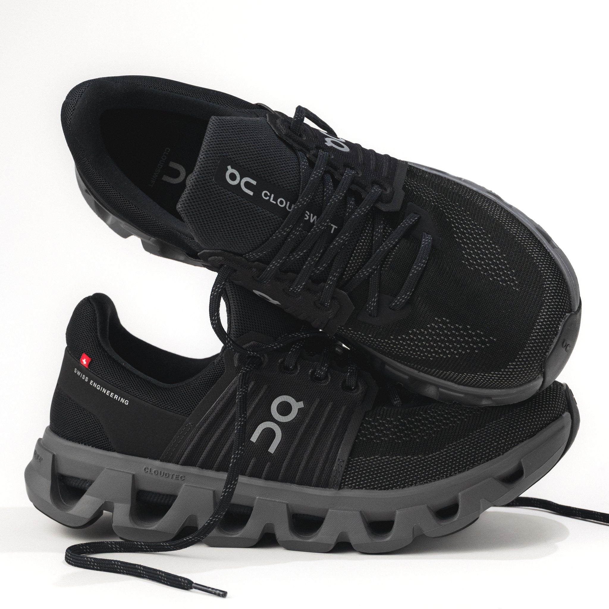 Men's On Running Cloudswift 4 AD in Rock/Black – Plaza Shoe Store