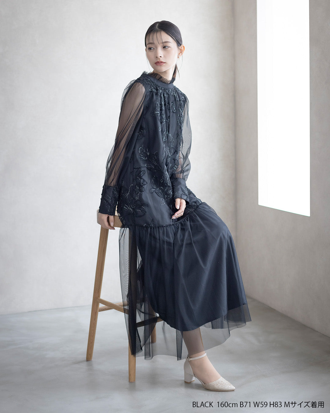 フェザーフラワーチュールドレス 25280 Dorry doll ドリードール