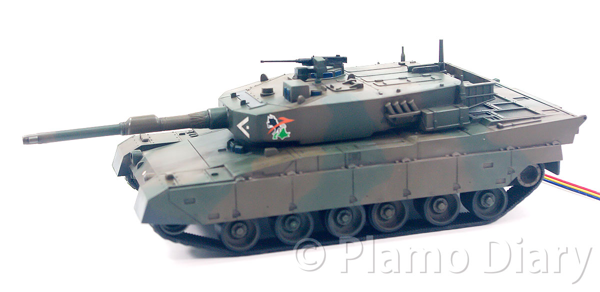 プラモ日記 » 陸上自衛隊・90式戦車(リモコン) その6 完成!!