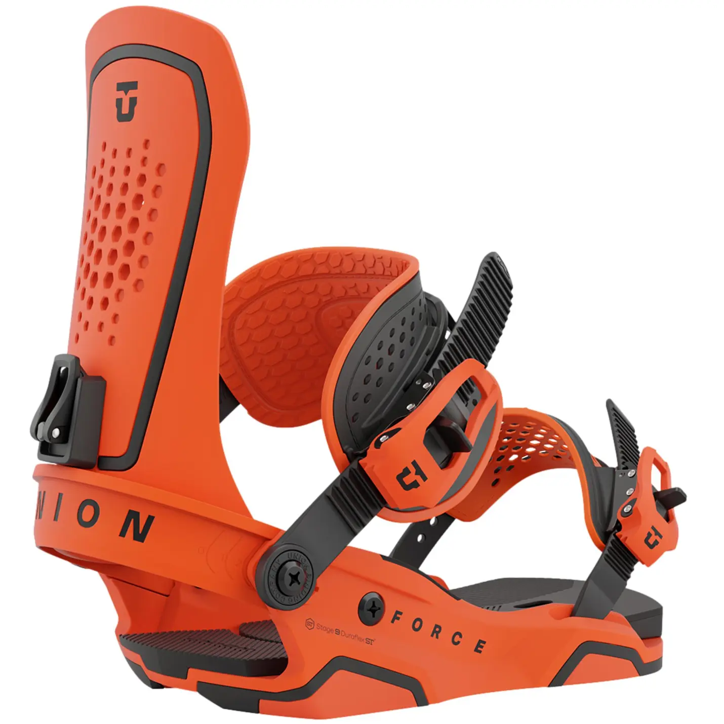 Union force orange snowboard bindings- Union binding