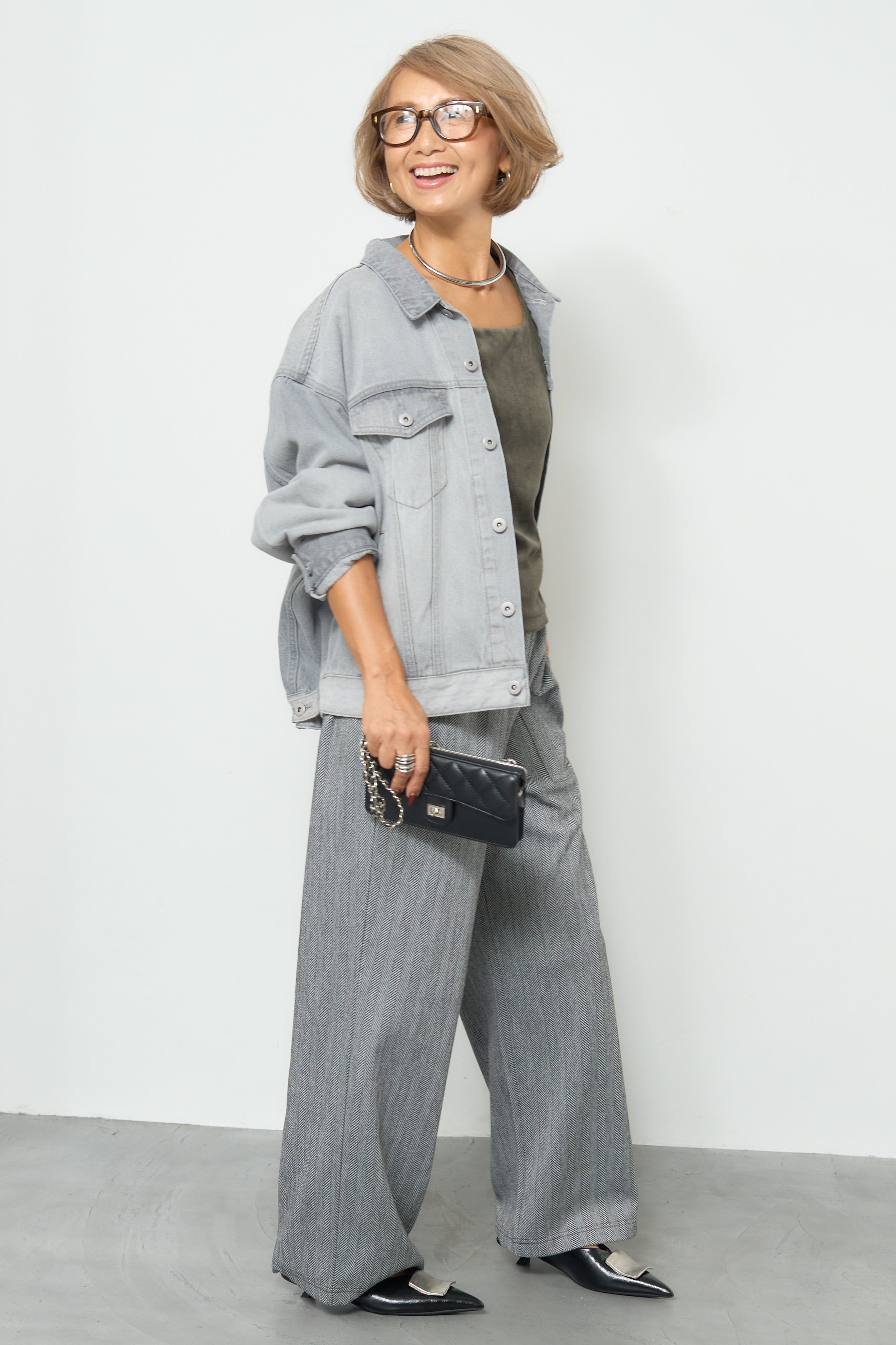 REIKOコラボ】バックコクーンデニムGジャン – plusotoha