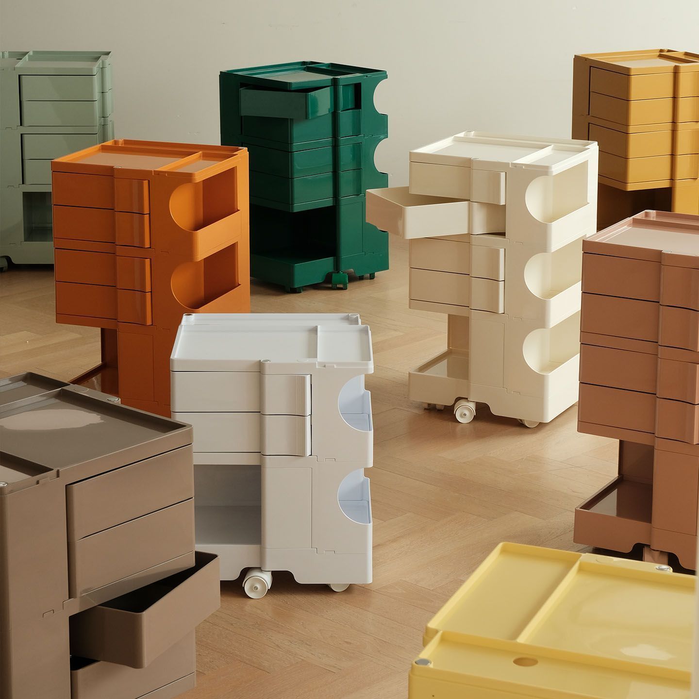 IKEA TESAMMANS テサッマンス 収納ユニット キャスター付 | トローリー