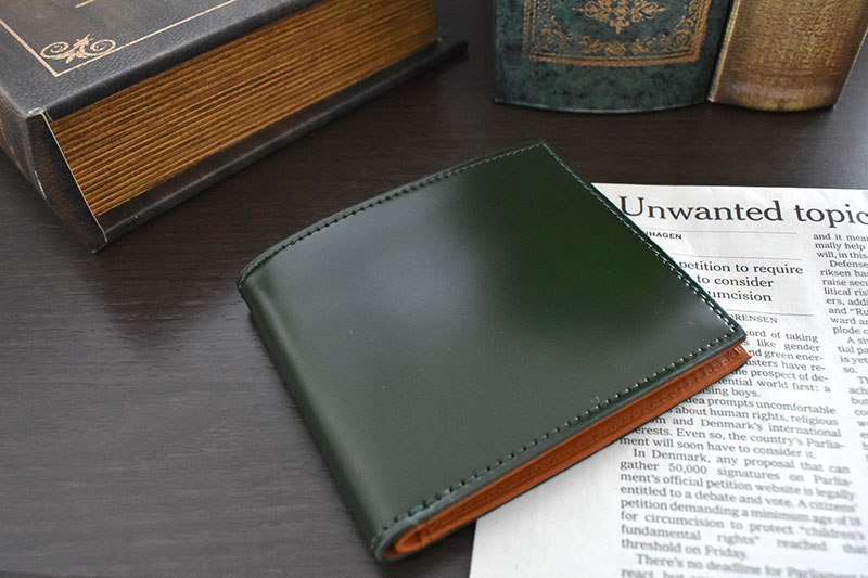 プレリー1957 コードバン1957 二つ折り財布（小銭入れ無） 1個