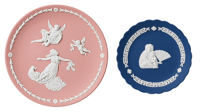 毎年好評、ウェッジウッドのコレクタブル、 新年の「イヤープレート