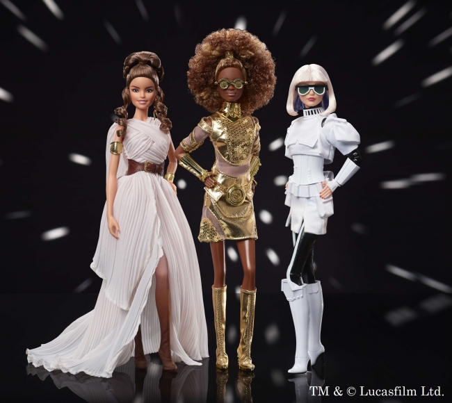 映画「スター・ウォーズ」シリーズとバービーの豪華コラボレーション