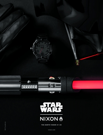 STAR WARS | NIXON COLLECTIONに待望の第2弾登場！DARTH VADERシリーズ