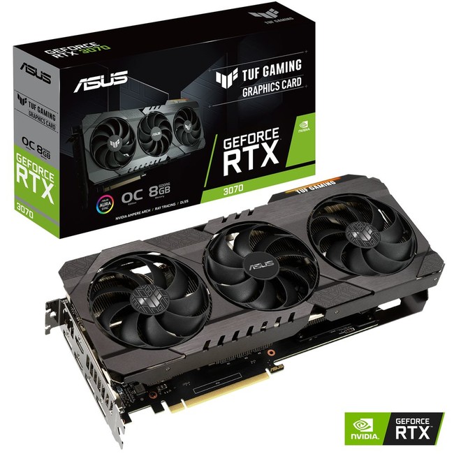 NVIDIA® GeForce RTX™ 3070を搭載したTUF Gamingシリーズ